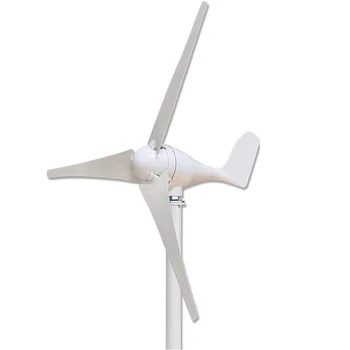 12 В 24 В 48-В Малка мощност 400 W 500 W 600 W 3 остриета вятърни турбини, Генератор за домашна употреба