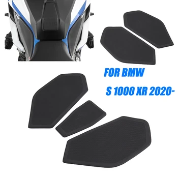 3 бр. Аксесоари за мотоциклети BMW S1000XR 2020 2021, Черни етикети, Комплект накладки на страничната резервоар за Гориво
