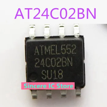AT24C02BN-10SU-1.8 Чип памет 24C02BN SOP8 Чисто Нов Оригинален