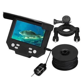 Fishfinder Eyoyo 30m с видеосигналом 4,3-инчов IPS HD 1080P с подзарядкой 5000 mah, комплекти за риболовни камери за зимни подводен риболов риболов