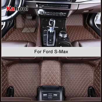 Автомобилни постелки KAHOOL по поръчка за Ford Smax S-Max, автоаксесоари, подложка за краката