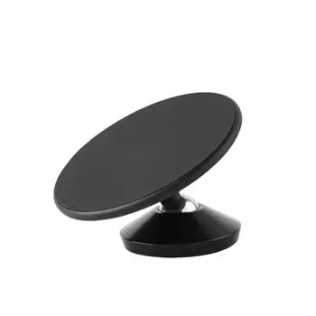 Двойна магнитна стойка за телефона в салона със защита от хлъзгане за iPhone 14Pro Max (черен)