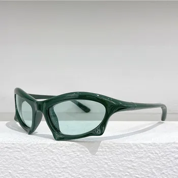Нова Мода Глобална Звезда, Като Гореща Интернет-Знаменитост Блогър Жени Човек на Марката Стил BB0229S Слънчеви Очила Oculos Gafas De Sol Eyewear