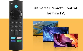 Подмяна на ZK40 Bluetooth Гласово Дистанционно Управление за Пожарна TV Stick 4K Max 3-то Поколение Stick Lite Cube Smart TV, Работи Controller