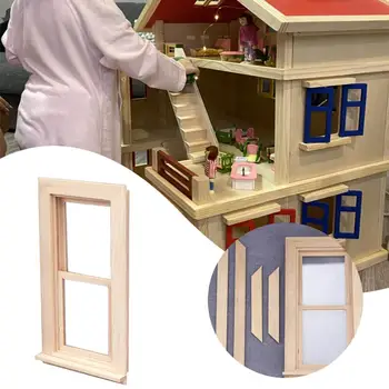 Функционален модел с миниатюрни панел, Компактен миниатюрна панел Вдовица, Новост, поддающаяся раскрашиванию, Задълбочено производство на Аксесоари за куклена къща